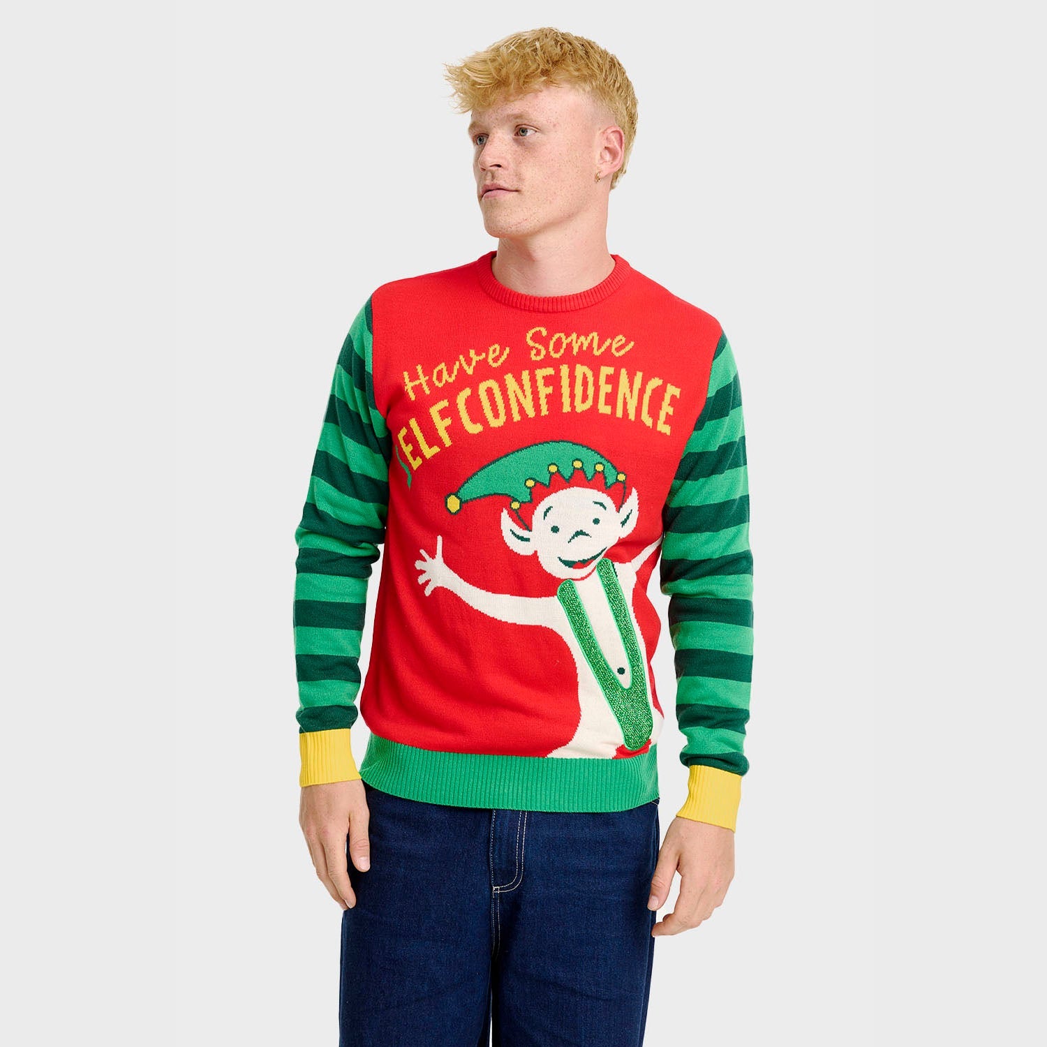 Elf Confidence kersttrui β Heren